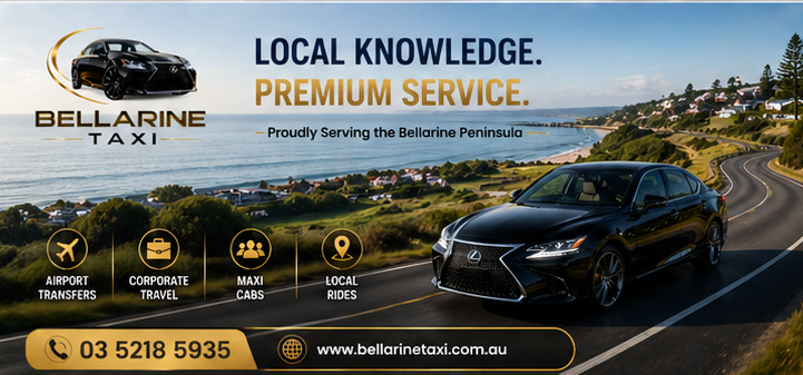 Which Bellarine Taxi Service Is Ideal for Stress-Free Airport Travel?